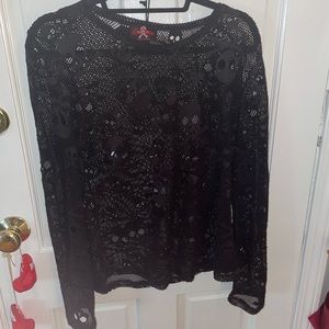 Mesh Skelton Long Sleeve.